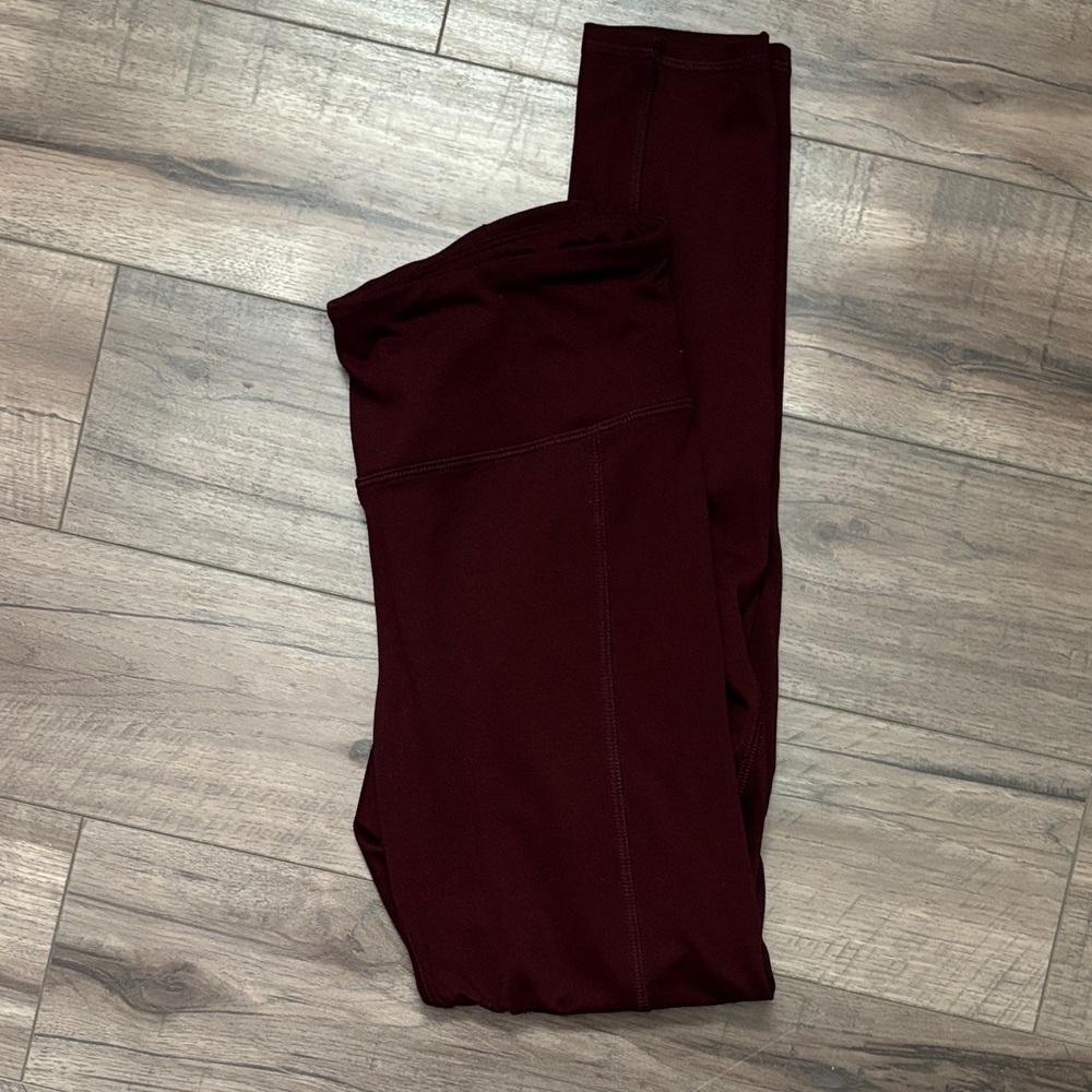 Maurices Women’s Burgundy Leggings
